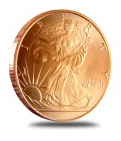 Walking Liberty - AVDP oz.999 FINE COPPER